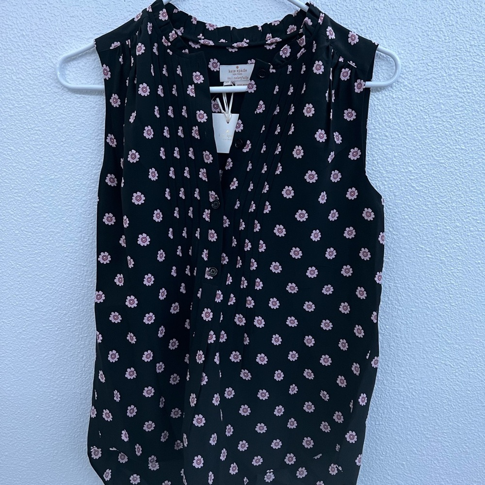 Brand New Floral Blouse Kate Spade XS 💕